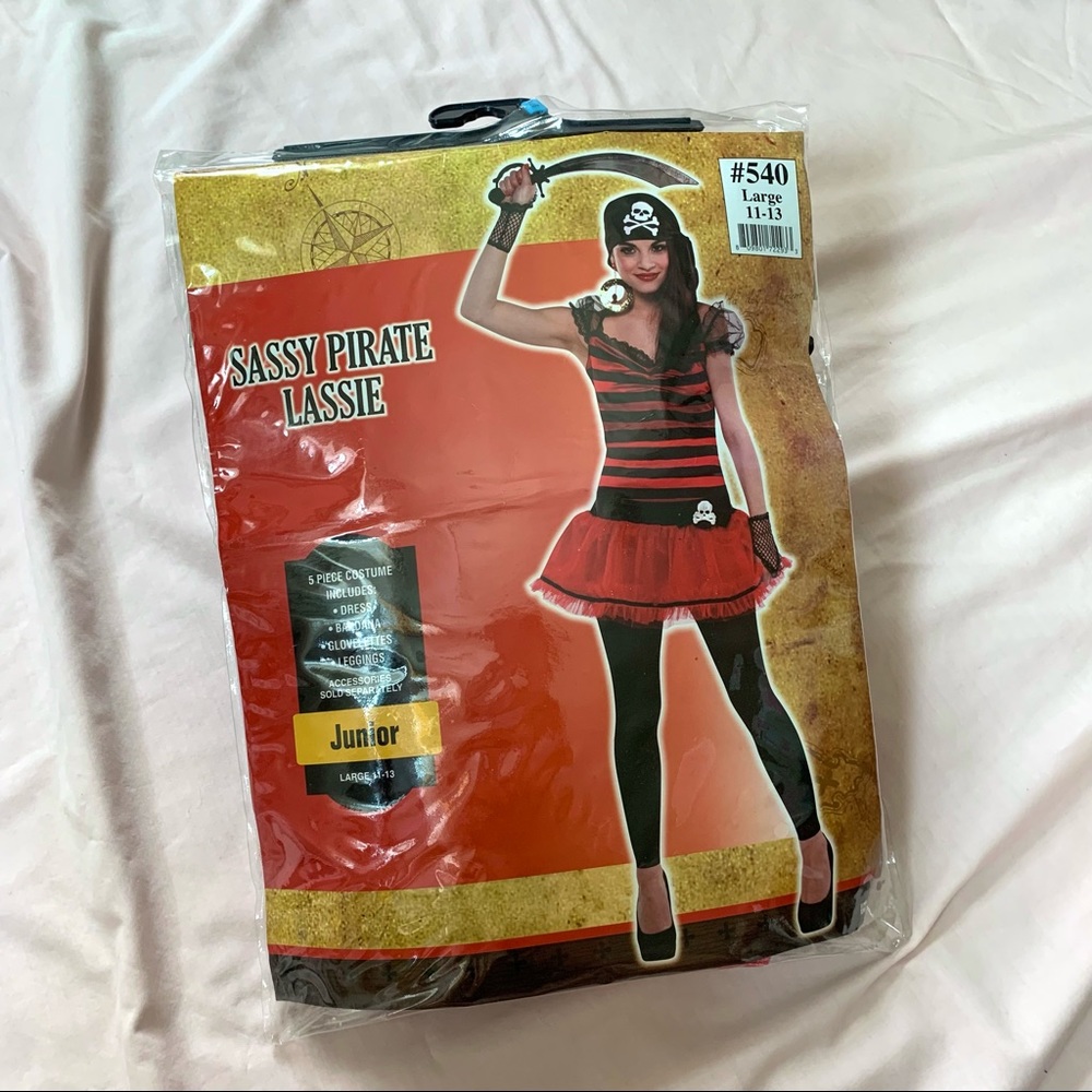 Junior Pirate Halloween Costume